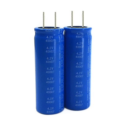 Sel Superkapasitor Listrik IEC 4.2V 4000F Untuk Sistem Lampu Tenaga Surya