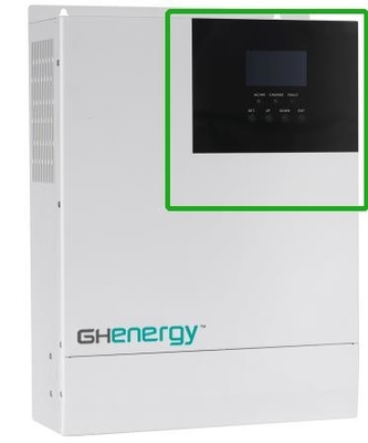 Inverter Surya Rumah Tangga Praktis OEM Dengan Baterai Isi Ulang