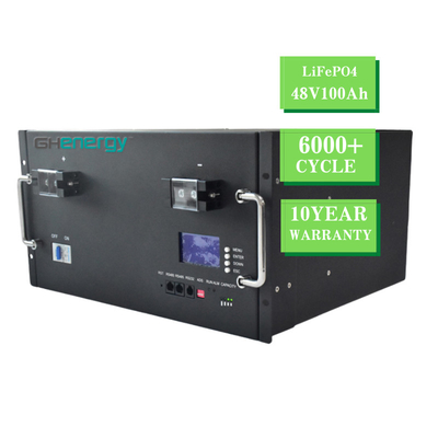 Baterai Lithium Fosfat LiFePO4 Isi Ulang Dengan Indikator LED