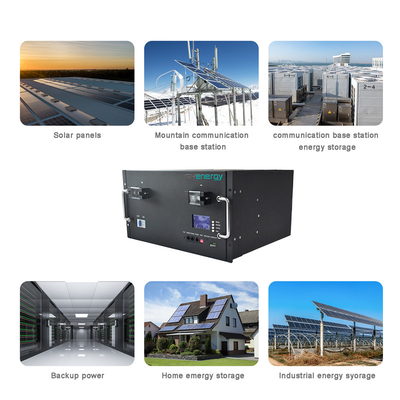 Baterai Lithium LiFePO4 Serbaguna 48v 200ah Berkelanjutan Tahan Lama