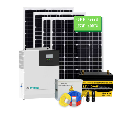 Ultraportable 48V Pada Tata Surya Grid, Tata Surya Baterai Lithium Praktis