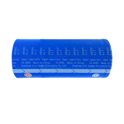 2.7V100000F Baterai Super Kapasitor Isi Ulang Jenis Silinder