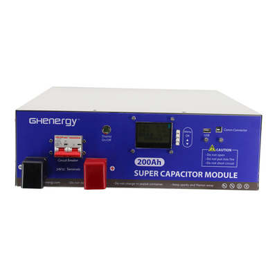 Modul Ultracapacitor 48V Serbaguna BMS, Modul Supercap Graphene 100ah