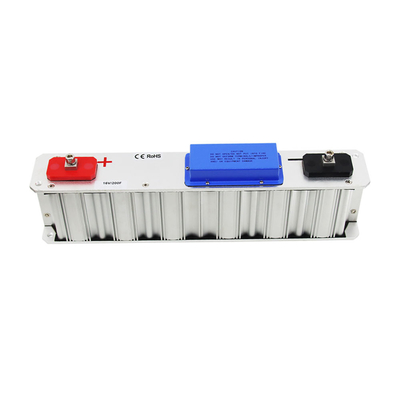 Paket Kapasitor Super 7.2Wh Portabel, Modul Kapasitor 200 Farad