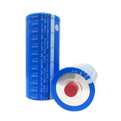 100000F 2.7V Farad Supercapacitor Cell 60x138mm Untuk Penyimpanan Energi
