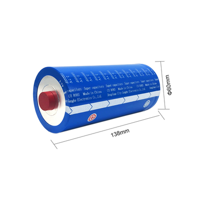 Sel Superkapasitor Silinder EV 2.7V 100000F Serbaguna