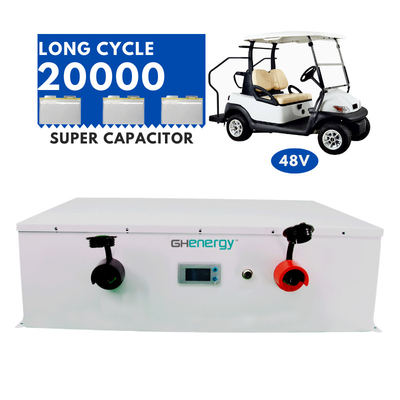 Graphene Super Capacitor Battery 24V Untuk Untuk Modul Penyimpanan Kereta Golf
