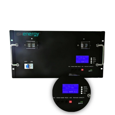 Paket Baterai Lithium Ultraportabel BMS, Baterai Lithium Ion 48V 50Ah yang Tahan Lama