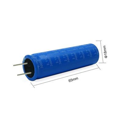 Graphene 2.7V 3000F Supercapacitors 18650 Baterai untuk Pengumpulan Energi Surya Tingkat Tinggi