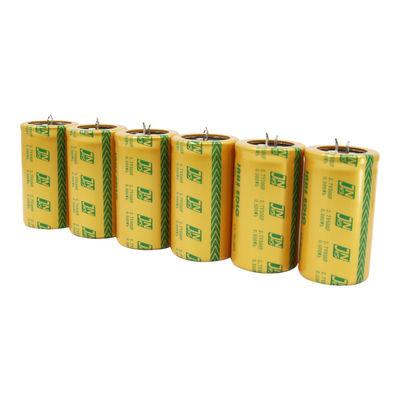 Snap In Supercapacitor Cell , 2,7 Volt 500 Farad Ganti Baterai