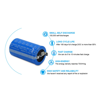 Kapasitor Super Cell Lug 2,7 Volt 500 Farad Ganti Baterai
