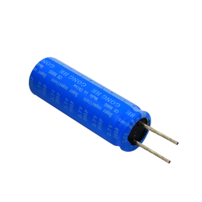 Tidak Ada Ledakan Baterai Kapasitor Super Praktis 2.7V 200F 10x30mm