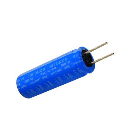 Tidak Ada Ledakan Baterai Kapasitor Super Praktis 2.7V 200F 10x30mm