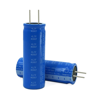 Baterai Super Capacitor 4.2V 4000F Untuk Solar Multiscene 24x69Mm