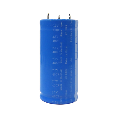 No Fire 2.7V 400F Super Capacitor Battery Untuk Mobil 35x60Mm Serbaguna