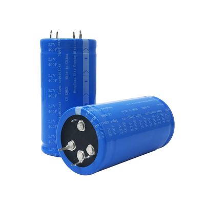 No Fire 2.7V 400F Super Capacitor Battery Untuk Mobil 35x60Mm Serbaguna