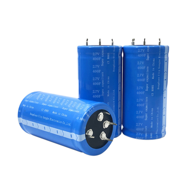 No Fire 2.7V 400F Super Capacitor Battery Untuk Mobil 35x60Mm Serbaguna