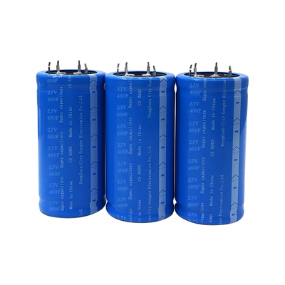 No Fire 2.7V 400F Super Capacitor Battery Untuk Mobil 35x60Mm Serbaguna