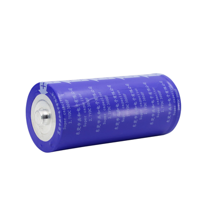 Baterai Super Capacitor 60x136mm 2.7V 3000F Praktis Tidak Ledakan
