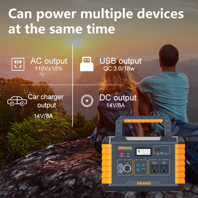 799.2wh 7.5Kg Sistem Tenaga Surya Perumahan Dengan Generator Pembangkit Listrik Portabel