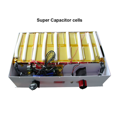 Tata Surya DC Capacitor Power Bank 48V 2100WH Warna Perak Tahan Lama